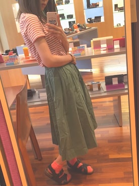 おぐらあんさん（レディース・156cm）の夏コーディネート