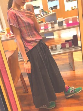 おぐらあんさん(レディース・156cm)の夏コーディネート