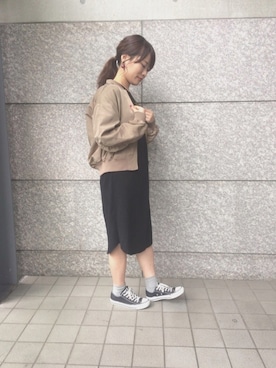 「Samansa Mos2 blue（サマンサモスモスブルー）のアイテム（アクセサリー）」を使った、togashiさん（レディース・158cm）の秋コーディネート