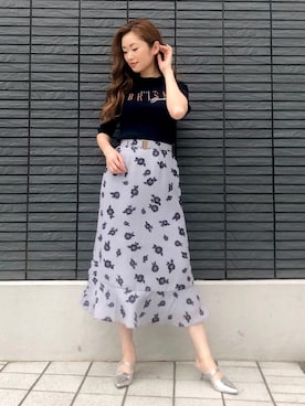 「REDYAZEL（レディアゼル）のアイテム（サンダル）」を使った、MAYUさん（レディース・162cm）の秋コーディネート