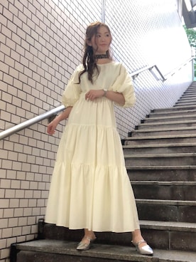 「REDYAZEL（レディアゼル）のアイテム（サンダル）」を使った、MAYUさん（レディース・162cm）の秋コーディネート