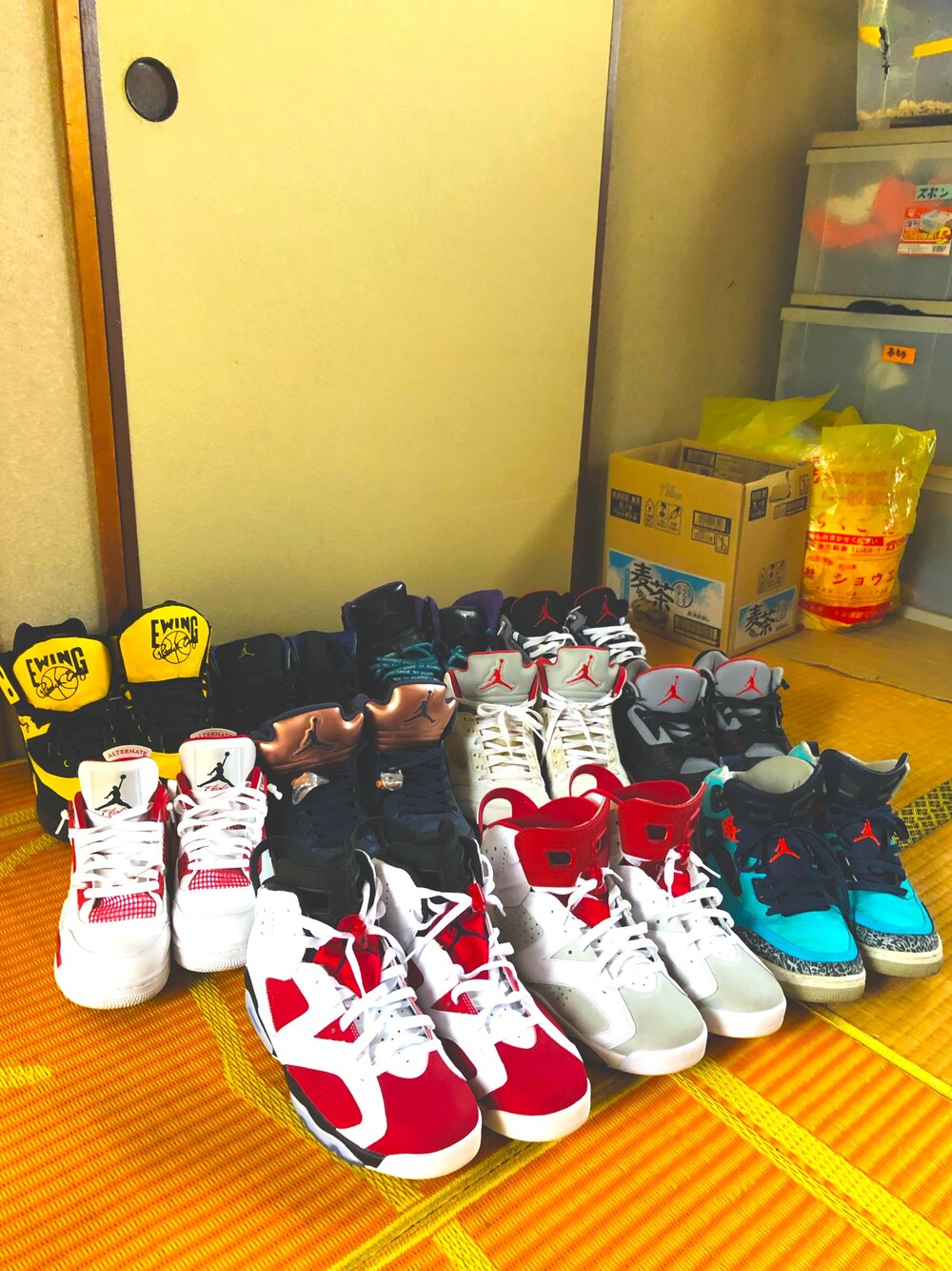 「スニーカー好きと繋がりたい。」｜「AIR JORDANのアイテム（スニーカー、その他）」を使った、takahiroさん（メンズ・173cm）の夏コーディネートの1枚目の写真