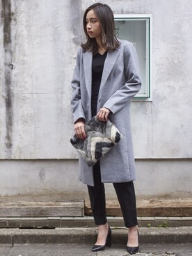 Roomy'sさん（レディース・167cm）の冬コーディネート