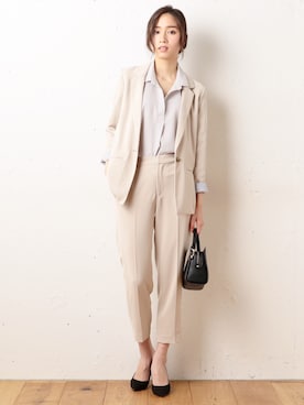 「Roomy's（ルーミーズ）のアイテム（パンプス）」を使った、Roomy'sさん（レディース・167cm）の春コーディネート