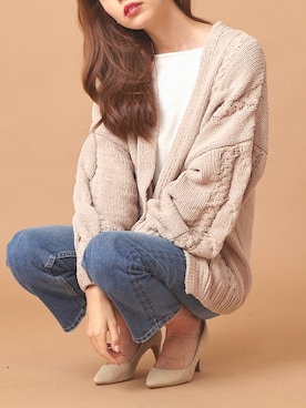 「Roomy's（ルーミーズ）のアイテム（パンプス）」を使った、Roomy'sさん（レディース・167cm）の秋コーディネート