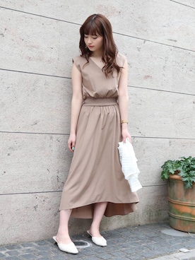 Roomy'sさん（レディース・167cm）の春コーディネート