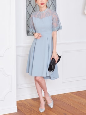 「Roomy's（ルーミーズ）のアイテム（ドレス）」を使った、Roomy'sさん（レディース・167cm）の秋コーディネート