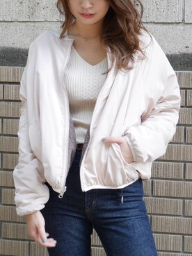 Roomy'sさん（レディース・163cm）の冬コーディネート