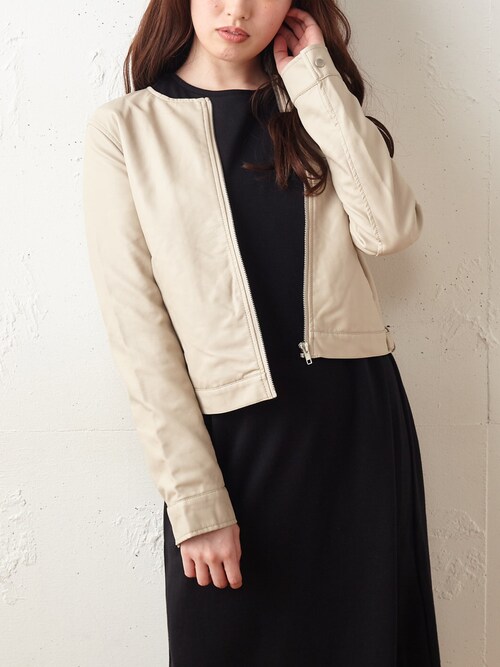 Roomy's(Roomy's OFFICIAL)|Roomy'sのノーカラージャケットを使ったコーディネート - WEAR Roomy's(Roomy's OFFICIAL)|Roomy'sのノーカラージャケットを使ったコーディネート - WEAR