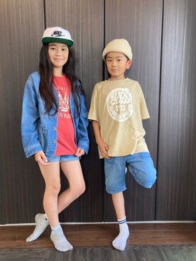 saratosoraさん(キッズ・127cm)の夏コーディネート