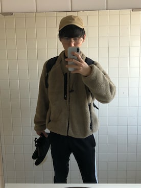 「Reebok（リーボック）のアイテム（スリッポン）」を使った、ぽんつよさん（メンズ・173cm）の秋コーディネート