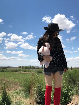 瑪麗星さん(レディース・162cm)の夏コーディネート