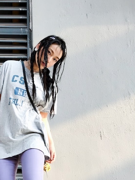 瑪麗星さん（レディース・162cm）の夏コーディネート