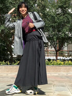 瑪麗星さん（レディース・162cm）の秋コーディネート