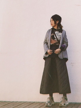 瑪麗星さん（レディース・162cm）の秋コーディネート