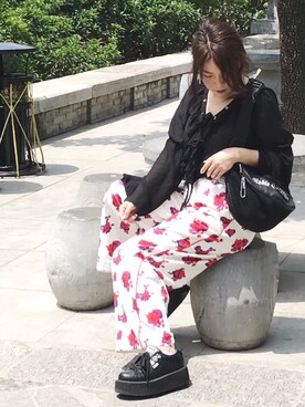 瑪麗星さん(レディース・162cm)の春コーディネート