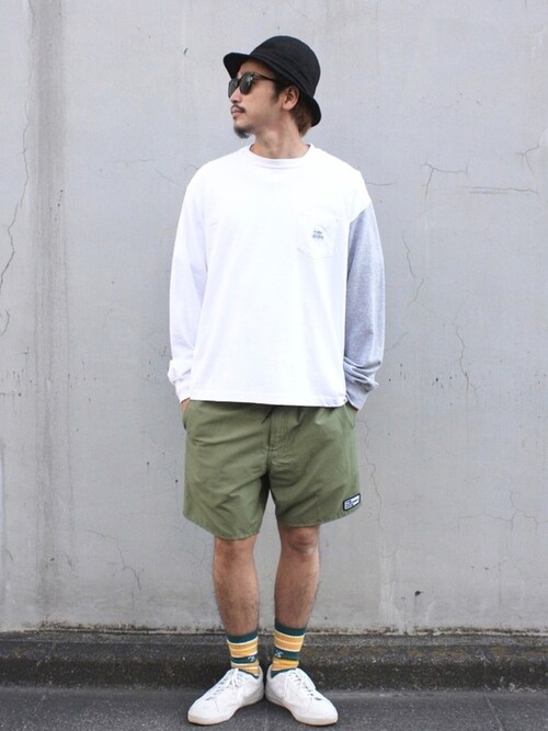H L N A白須賀健斗さんのスニーカーを使ったコーディネート Zozotown