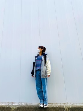 「5252（ゴーニーゴーニー）のアイテム」を使った、jejeO7O5さん（レディース・170cm）の春コーディネート