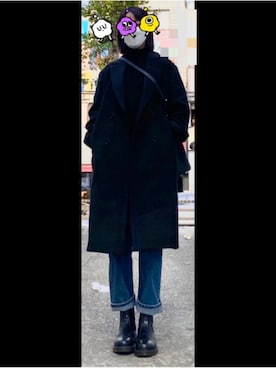 「8seconds（エイトセカンズ）のアイテム（ジャケット/アウター）」を使った、jejeO7O5さん（レディース・169cm）の秋コーディネート