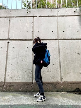 「Apple（-）のアイテム（その他）」を使った、jejeO7O5さん（レディース・170cm）の春コーディネート