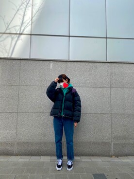 「LADY VOLUME（レディーボリューム）のアイテム」を使った、jejeO7O5さん（レディース・169cm）の冬コーディネート