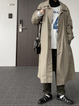 「mel（メル）のアイテム」を使った、なぎささん（レディース・157cm）の冬コーディネート