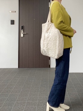 「mel（メル）のアイテム」を使った、なぎささん（レディース・157cm）の春コーディネート