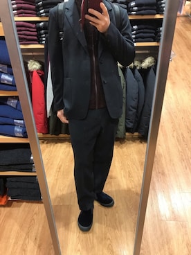 いっちーさん（メンズ・161cm）の冬コーディネート