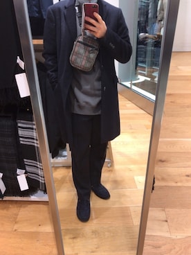 いっちーさん（メンズ・161cm）の冬コーディネート