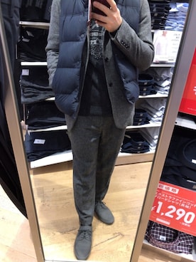 いっちーさん(メンズ・161cm)の冬コーディネート