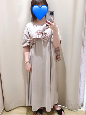 HAMAさん（レディース・149cm）の夏コーディネート