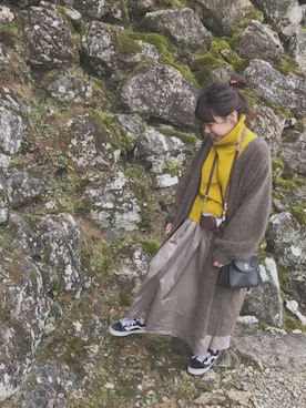 「AMERICAN HOLIC」｜saeさん（レディース・155cm）の冬コーディネート