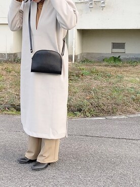 saeさん（レディース・155cm）の冬コーディネート