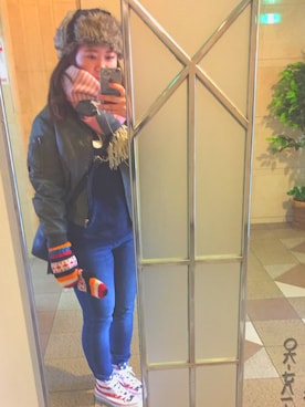 よしみーるさん（レディース・155cm）の冬コーディネート
