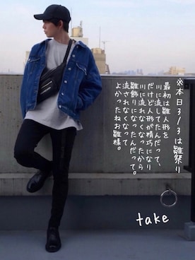 Take（よしもと所属）さんのコーディネート