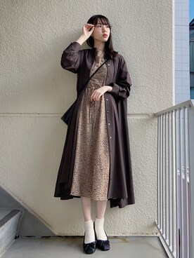 りゃんさん（レディース・160cm）の秋コーディネート