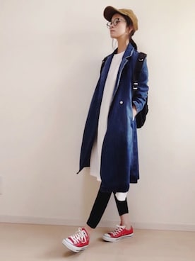 「Factor=（ファクターイコール）のアイテム（ワンピース/ドレス）」を使った、nonさん（レディース・160cm）の春コーディネート
