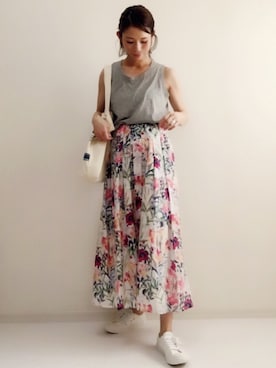 nonさん（レディース・160cm）の夏コーディネート