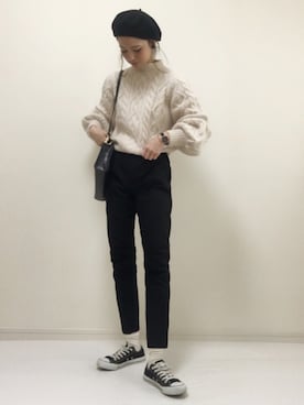 nonさん(レディース・160cm)の冬コーディネート