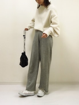 nonさん（レディース・160cm）の冬コーディネート