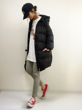 nonさん(レディース・160cm)の冬コーディネート