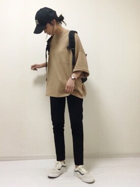 「RubinRosa（ルビンローザ）のアイテム」を使った、nonさん（レディース・160cm）の春コーディネート