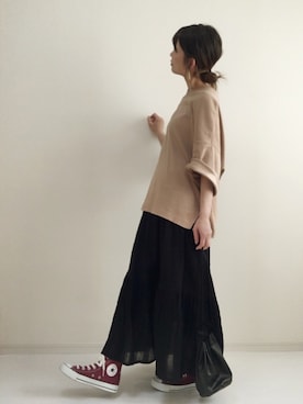 nonさん（レディース・160cm）の春コーディネート