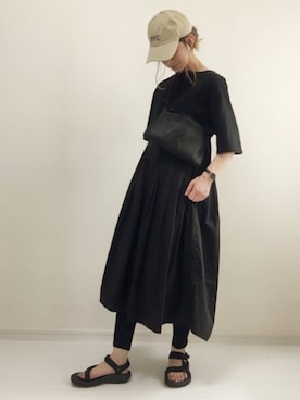 nonさん（レディース・160cm）の夏コーディネート