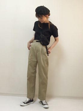 nonさんの「【別注商品】Dickies × GRAMICCI/ディッキーズ×グラミチ　ワイドパンツ　G874 (チノパンツ)」を使ったコーディネート