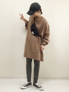 nonさん（レディース・160cm）の秋コーディネート