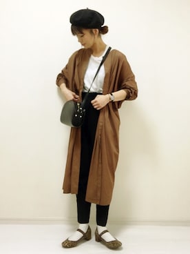 nonさん（レディース・160cm）の秋コーディネート