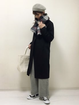 nonさん（レディース・160cm）の冬コーディネート