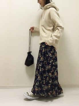 nonさん(レディース・160cm)の冬コーディネート
