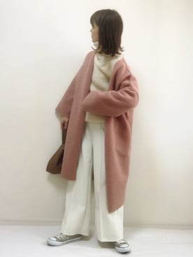 nonさん（レディース・160cm）の冬コーディネート